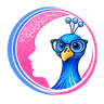 Brainy Peacock Logo